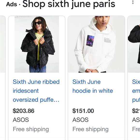 sixth june paris cropped top - Picture 4 of 4